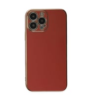 Apple İphone 15 Pro Max Kılıf Volet Silikon - Kırmızı