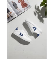 Elit VRA1901 Kadın Klasik Sneaker Beyaz - Mavi