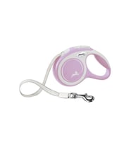 New Comfort Şerit Otomatik Köpek Gezdirme Tasması Small Rose 5 Mt
