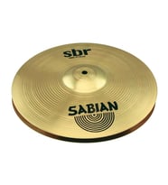 Sabian SBR1302 SBR Hi-Hat Zil (13 İnç) Pirinç Alaşım - Hızlı Tepki - Kompakt