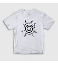Presmono Unisex Çocuk Beyaz Seal Anime Naruto T-Shirt 134150tt (Beyaz)