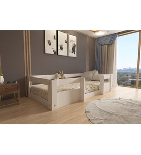 NİNNİMO MONTESSORİ 90x190 YATAK UYUMLU MDF KARYOLA MM4-1