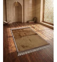 Royam Lüx Kalın Yumuşak Kaymaz Taban Peluş Seccade 70 X 110
