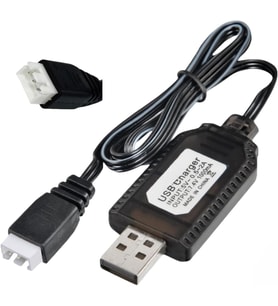 7.4V Li-ion SM-3P Soket Drone Bataryası USB Şarj Kablosu
