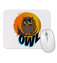 Owl Baykuş Mouse Pad