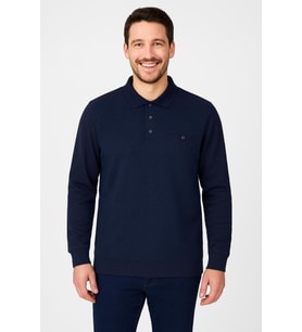 Ercan Regular Fit Polo Yaka Selanik Kazak - 7460 (Lacivert)