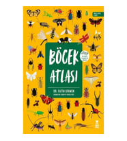 Böcek Atlası (Ciltli-Harita ve Çıkartma Hediyeli)