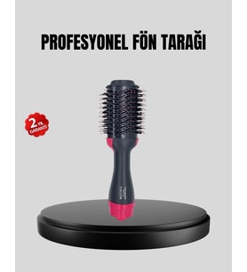 220°c Profesyonel Fön Tarağı - Negatif İyon Teknolojili, 3 Isı Kademeli, 1200w