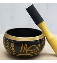 Pirinç Meditasyon Çanı – 12x7 cm (Karışık)