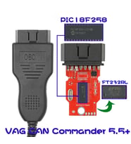 VAG CAN Commander 5.5+ Pin Reader 3.9Beta VWSkoda Teşhis Tarayıcı Aracı-(5775) - EEEEEE7775-521