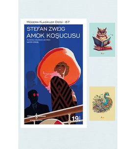 Amok Koşucusu - Stefan Zweig 9786053329053 Iş Bankası (2 NOT DEFTERLİ) (Renksiz)