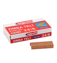 Bigpoint Zımba Teli No:24/6 Sarı x 10 Kutu
