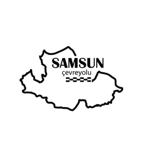 Samsun Çevreyolu Sticker 12*9 Cm