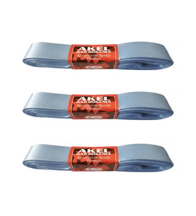 Akel Dar Dokuma Açık Mavi Saten Kurdele - 3 Cm. x 10 Metre - 3 Adet