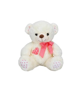 Kurdeleli Peluş Ayı 42 cm