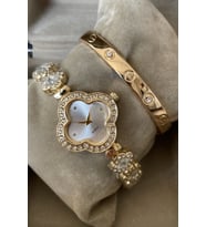 Özel Kutulu Cartier Bileklik Hediyeli Garantili Taşlı Minimal Kadın Kol Saati Metal Kordon Altın Gold Renk İnce Bilekliler İçin Kadına Arkadasa Sevgiliye Ablaya Anneye Ese Hanıma Teyzeye Halaya Dogum Gunu Yıldonumu Kız Kardese Yeni İs Hediye