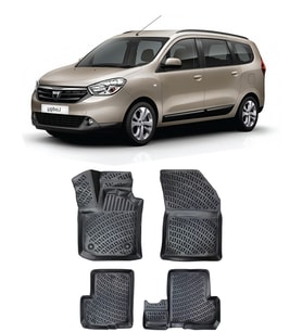 Dacia Lodgy BTM 3D Havuzlu Paspas