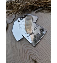 Yeni Doğan Magnet Forma Magnet Pleksi Magnet Nikah Şekeri - Nişan Şekeri - Söz Şekeri - Düğün Magnet - Nişan Magnet - Söz Magnet - Yenidoğan Magnet - Doğum Magnet - Yaş Magnet 7cm (Gümüş)