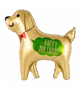 Happy Birthday Köpek Folyo Balon