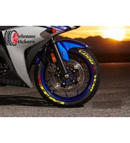 GOOD YEAR EAGLE Motorsiklet Lastik Yazısı Sticker 4 Adet Lastik Sticker full SET 2 lastik icin yapıştırıcı dahil