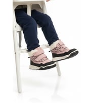 Cool Kahve Cırtlı Kaymaz Taban Unisex Çocuk Bot Shade B (Pudra)
