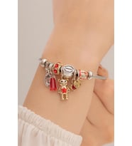 Kadın Çelik Bileklik - Charm Model Bileklik - Pandora Charm Model Kadın Bileklik