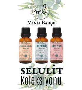 Menengiç Yağı 20ml, Portakal Yağı 20ml, Hint Yağı 20ml, %100 saf