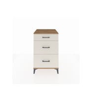 Kronos Komodin 3 Çekmeceli 60x59x96 Çam-Aytaşı