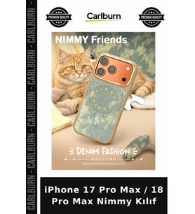 iPhone 17 Pro Max / 18 Pro Max Nimmy Kılıf Modern Tarz Ekipman