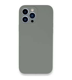 Apple İphone 13 Pro Max Kılıf Lansman Legant Silikon - Gri