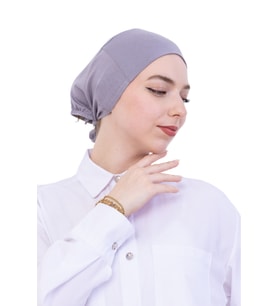 Pratik Bone Pamuklu Tesettür İç Bone, Başörtüsü İçin Hazır Viskon Şapka, Namaz Günlük Kullanım İçin