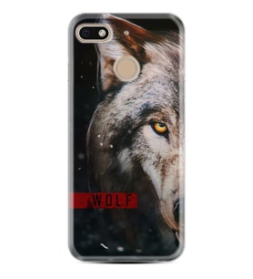 General Mobile GM8 Go GM9 GM20 Pro Plus Kılıf Desemli Silikon Wolf Eyes 1758