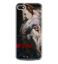 General Mobile GM8 Go GM9 GM20 Pro Plus Kılıf Desemli Silikon Wolf Eyes 1758