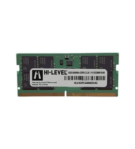HI-LEVEL 8GB DDR5 5600MHZ CL38 NOTEBOOK RAM HLV-SOPC44800D5-8G