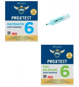 6.Sınıf ProTest Matematik Ve Fen Bilimleri Soru Bankası Yeni Müfredat
