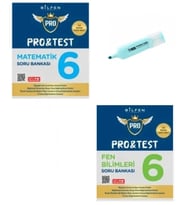 6.Sınıf ProTest Matematik Ve Fen Bilimleri Soru Bankası Yeni Müfredat