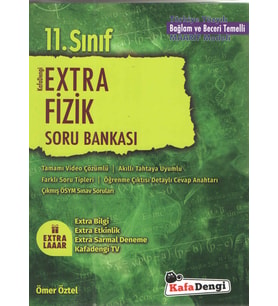 Kafa Dengi Yayınları 11. Sınıf Fizik Ekstra Soru Bankası