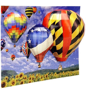 Mega Puzzles 200 Parça 3D Puzzle Breakthrough Balonlar