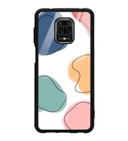 Xiaomi Redmi Note 9 Pro Uyumlu Renkli Milky Tasarımlı Glossy Telefon Kılıfı
