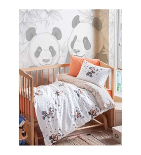 Cottonbox Bebek Nevresim Takımı Musico Oranj