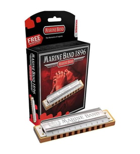 Hohner Marine Band 1896/20 Mızıka (La Bemol Majör)