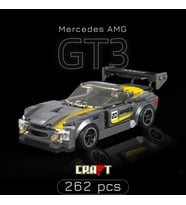 Teknik Mercedes AMG GT3 Yapı Oyuncak Araba Yapı Oyuncak Araba Yapı Blok Mercedes Oyuncak Araba