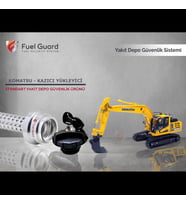 FUEL GUARD Komatsu Kazıcı-Yükleyici Yakıt Depo Koruma Cihazı