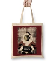 The Grinch Christmas Mugshot Bez Çanta Uzun Saplı