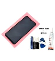 Oppo Realme C2 Uyumlu Lcd Ekran Dokunmatik Servis + B-7000 + Tamir Seti