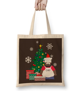 Chef Around The Christmas Tree South Park Bez Çanta Uzun Saplı