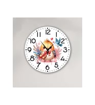 bilge Tasarım Çocuk odası Duvar Saati 30 x 30 CM (Karışık)
