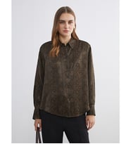 LCWAIKIKI Classic Karışık Desenli Oversize Kadın Gömlek