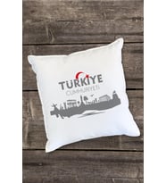 Türkiye Cumhuriyeti Tasarımlı Yastık