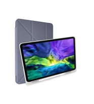 Durukar® iPad Pro 12.9 (2021) Kılıf Kalemlikli Mars Tablet Kılıfı - Lavender